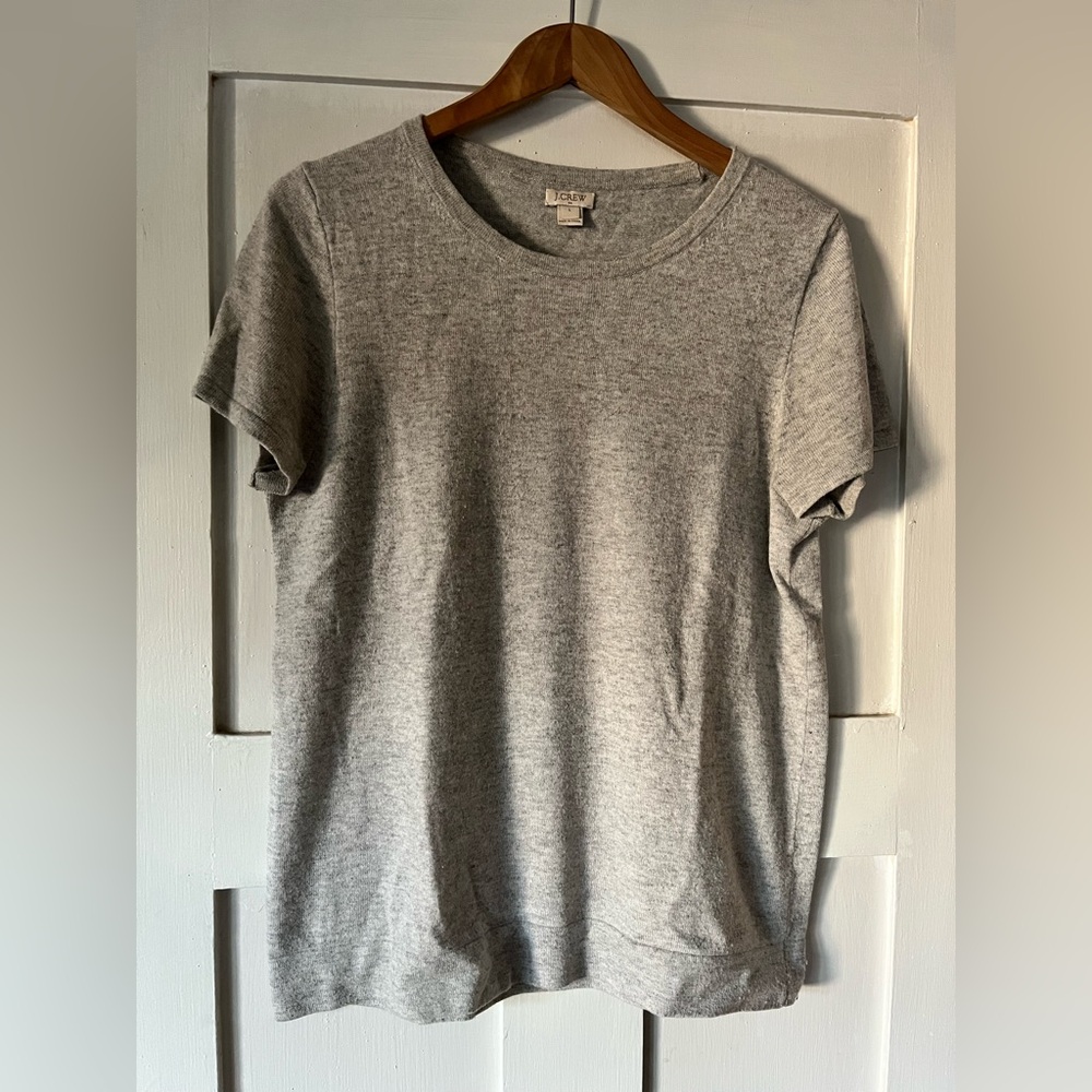 Jcrew — crewneck cashmere top